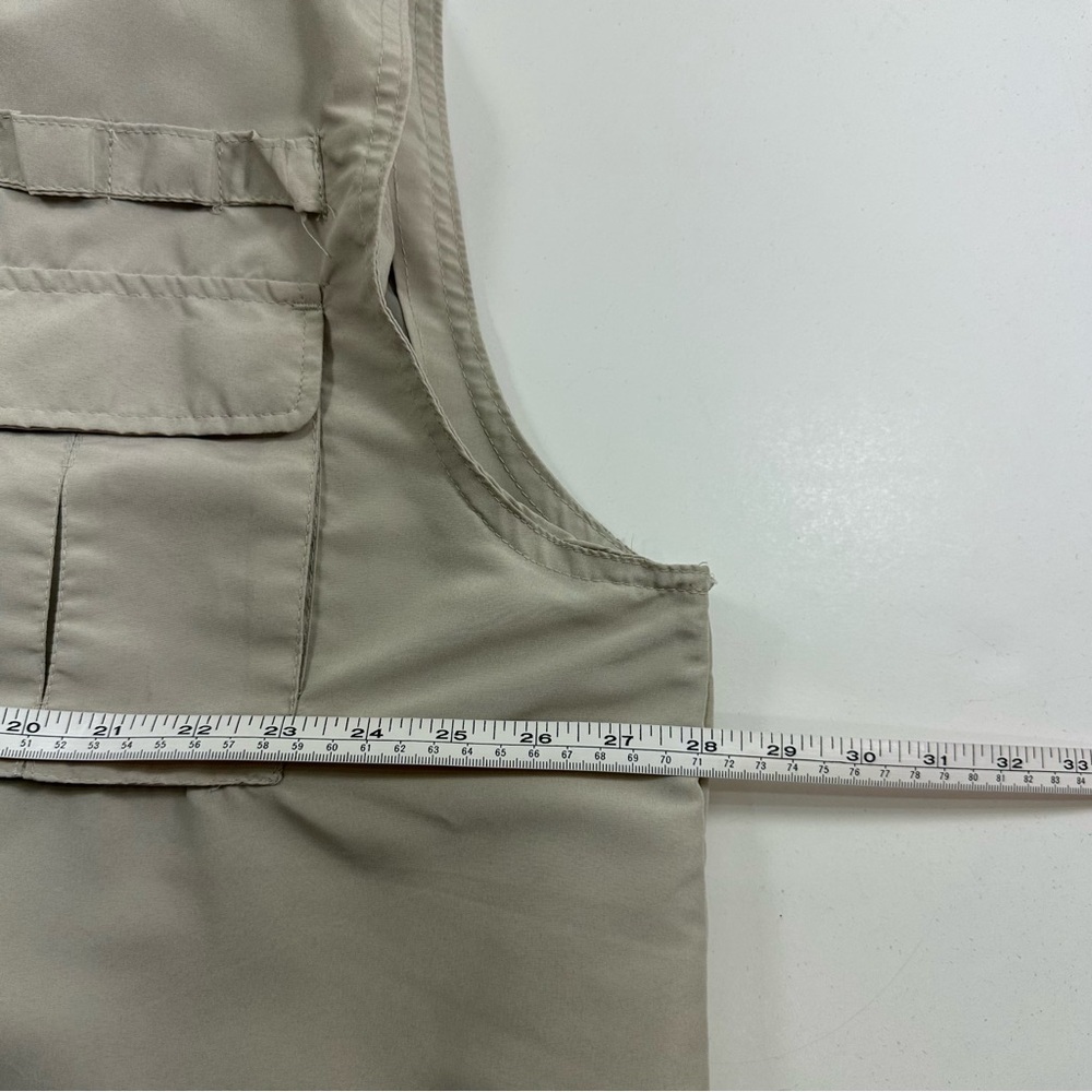 Haband Travelers Fishing Vest Adult XXL Outdoor Sport Utility Beige - Picture 4 of 5